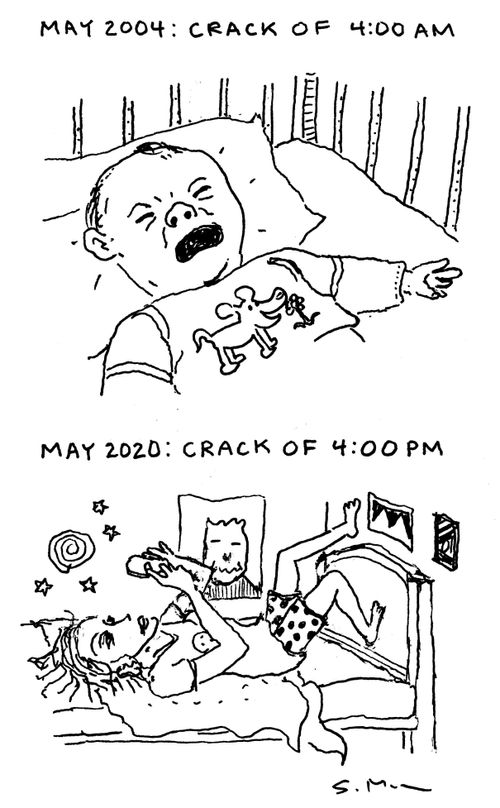 May 2004: Crack of 4:00 AM / May 2020: Crack of 4:00 PM