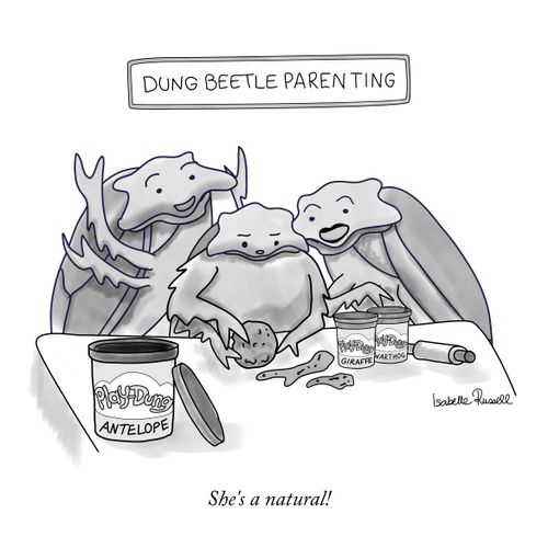 "She's a natural!"