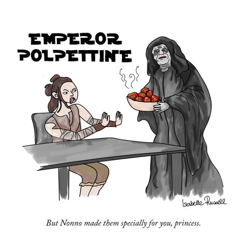 "But Nonno made them specially for you, princess."
