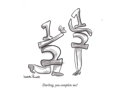 "Darling, you complete me!"