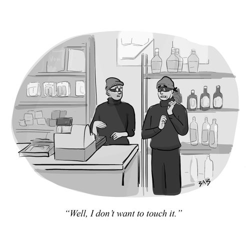 "Well, I don't want to touch it."