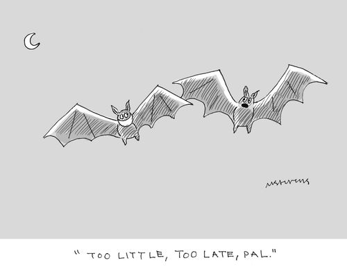 "Too little, too late, Pal."