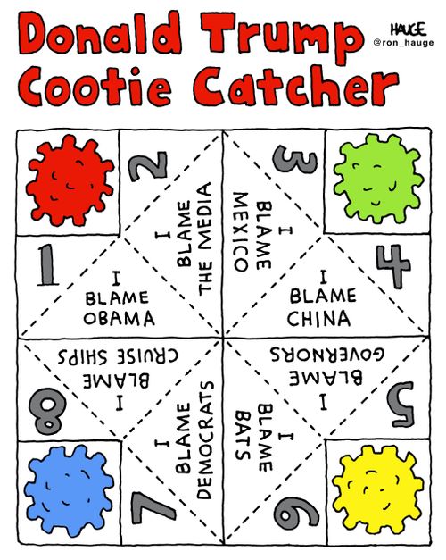 Donald Trump Cootie Catcher