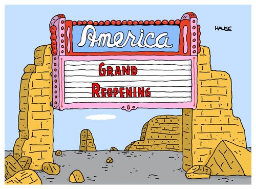 America: Grand reopening