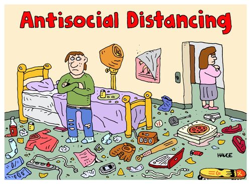 Antisocial distancing