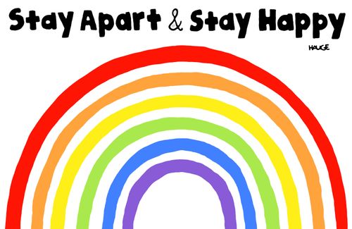Stay apart & stay happy