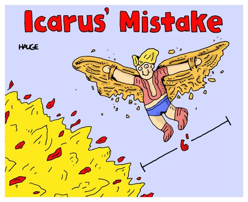 Icarus' mistake