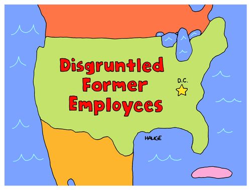 Disgruntled former employees