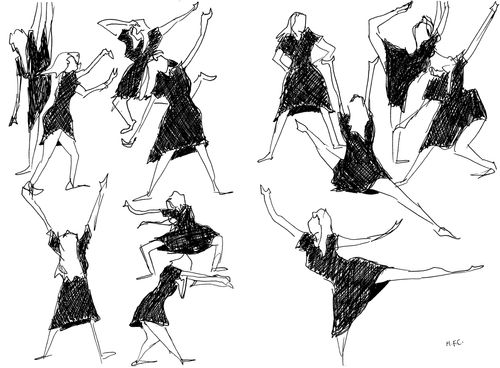 Dancing woman
