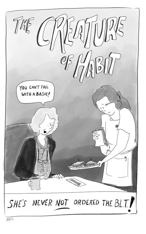 The creature of habit