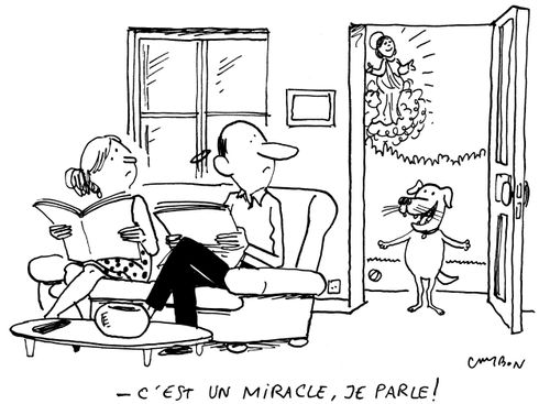 "C'est un miracle, je parle!"