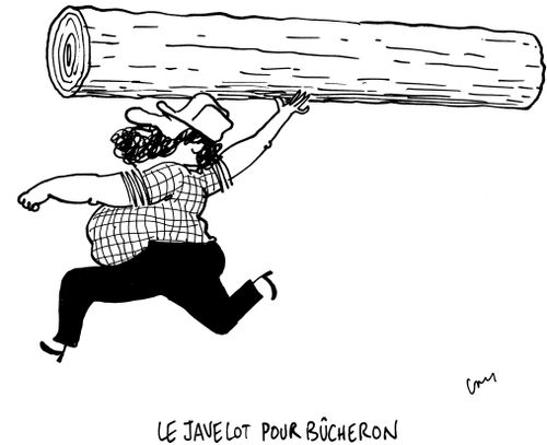 Le javelot pour bûcheron.