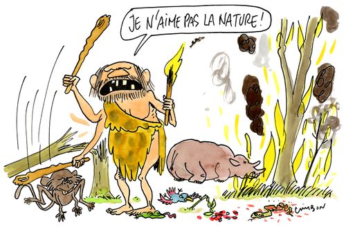 "Je n'aime pas la nature!"