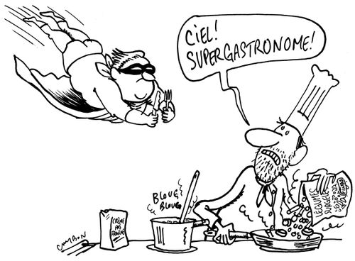 "Ciel! Supergastronome!"