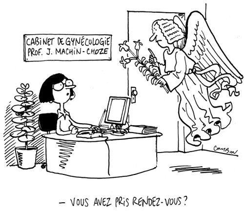 "Vous avez pris rendez-vous?"