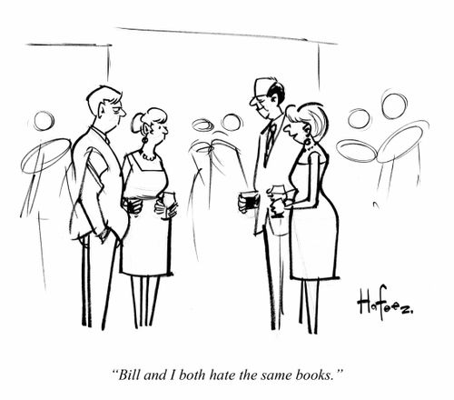 "Bill and I hate the same books."