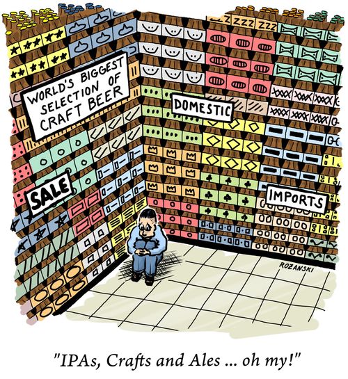 "IPAs, Crafts and Ales ... oh my!"