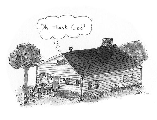 "Oh, thank God!"