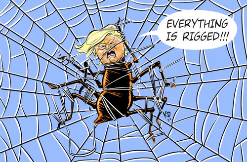 "Everything is Rigged!!!"