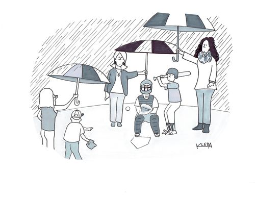 Little League Umbrellas