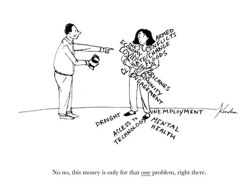 No no, this money is only for that ONE problem, right there.