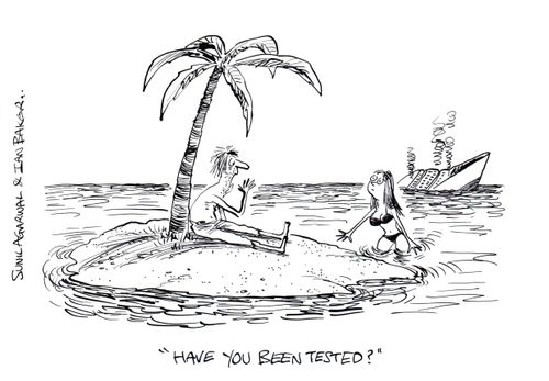 "Have you been tested?"