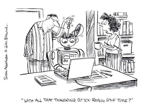 "With all that tinkering do you really save time?"