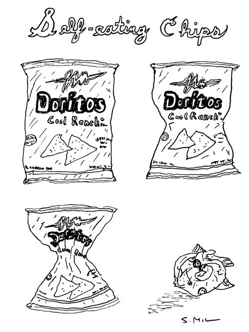 Self-eating Chips 