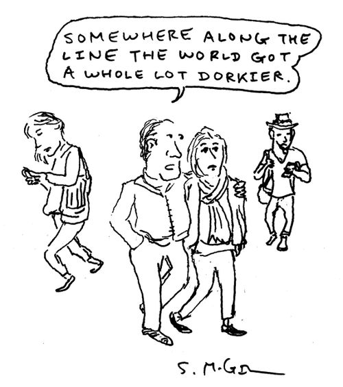 "Somewhere along the line the world got a whole lot dorkier."