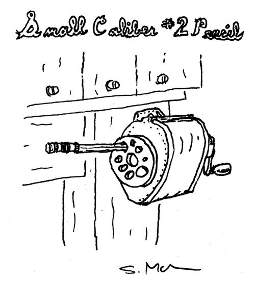Small Caliber #2 Pencil 