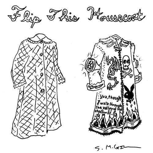 Flip This Housecoat  