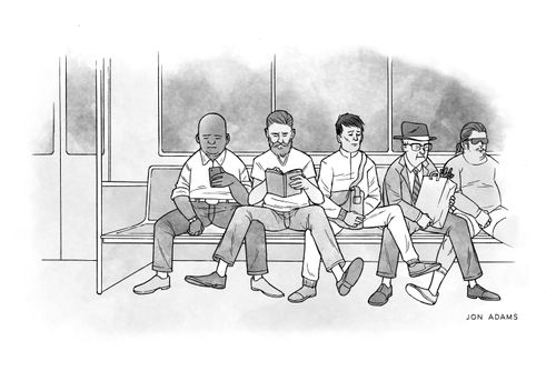 Manspreading.