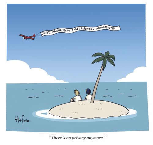 "There's no privacy anymore."