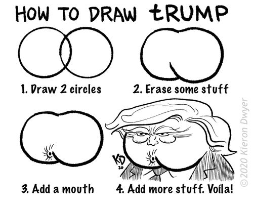 How to Draw Trump