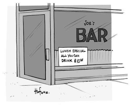Joe's Bar: Lunch Special 