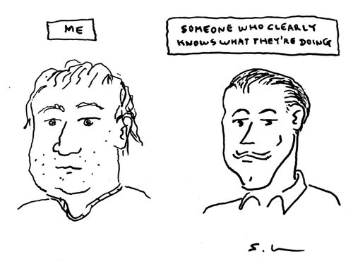 Me vs. Someone who clearly knows what they're doing.
