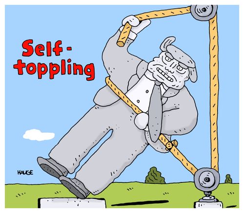 Self - toppling