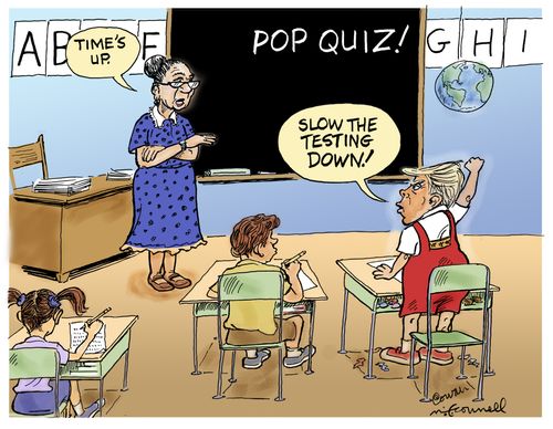 "Slow the testing down!"
