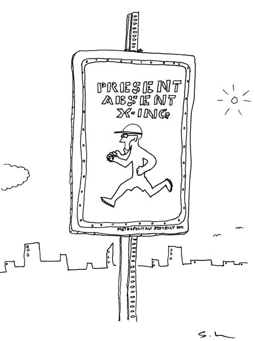 PRESENT ABSENT X-ING