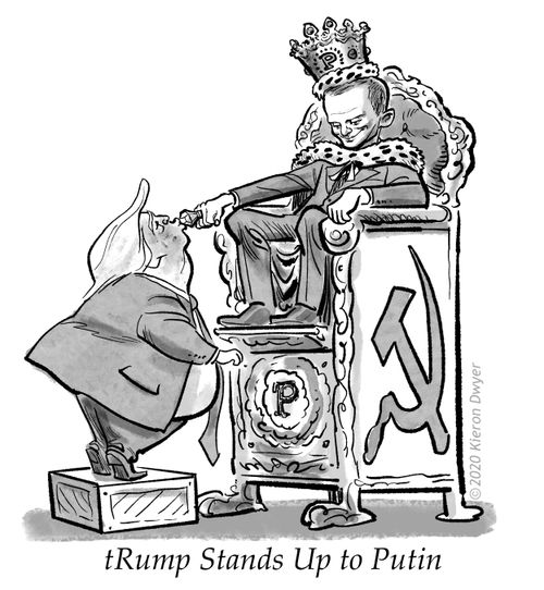 tRump Stands Up to Putin
