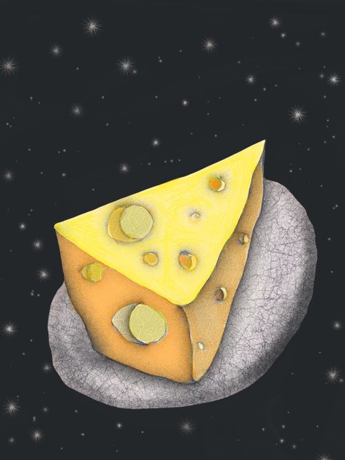 Cheese in space