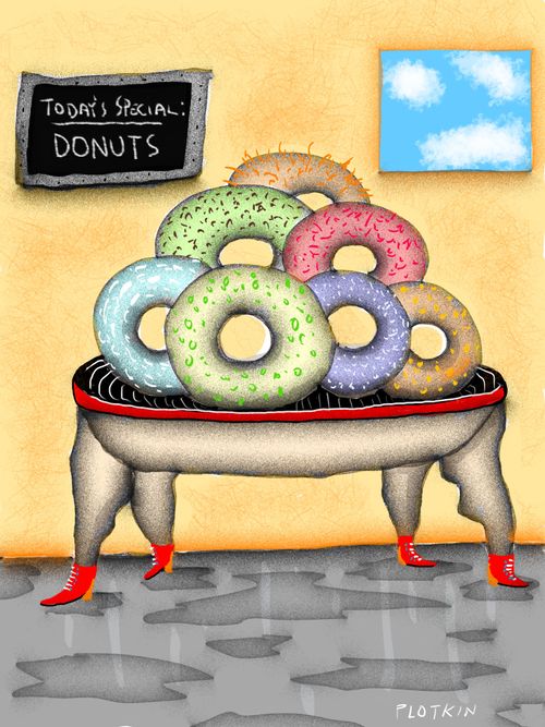 Today's special... donuts.