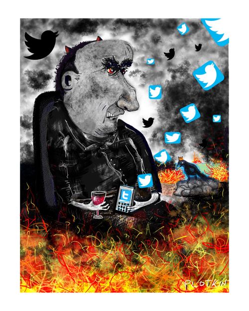 putin and social media