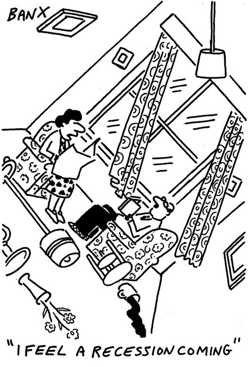 "I feel a recession coming."