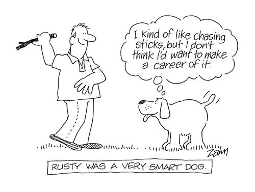 Rusty was a very smart dog.