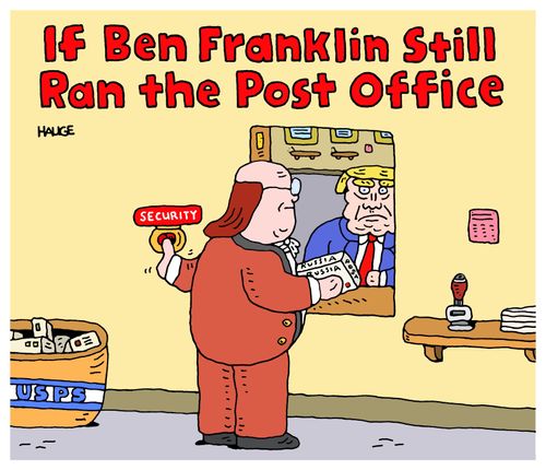 If Ben Franklin Still Ran the Post Office.