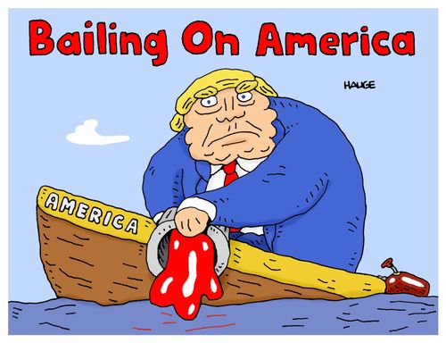 Bailing on America.
