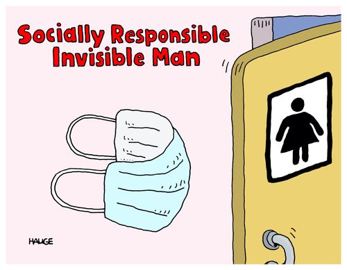 Socially Responsible Invisible Man.
