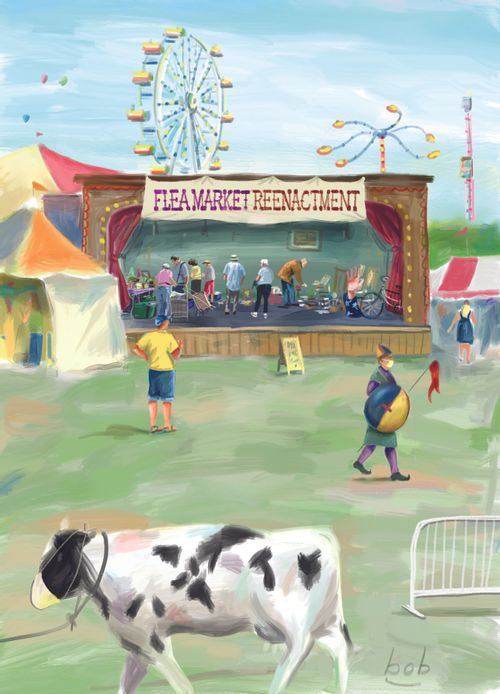 Flea Market Reenactment