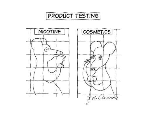 Product Testing: Nicotine and Cosmetics.